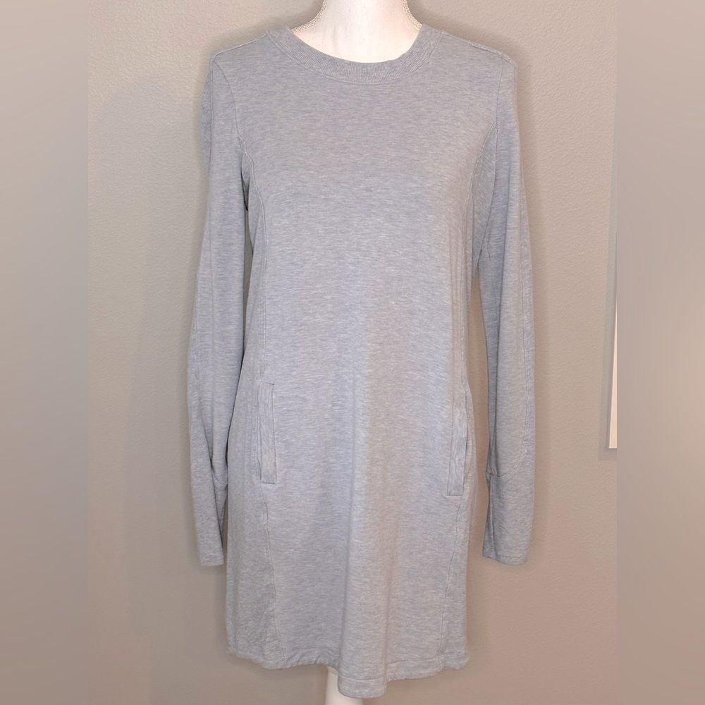 Blue Gray Athleta Balance Dress